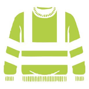 Hi Vis Hoodie & Sweat icon